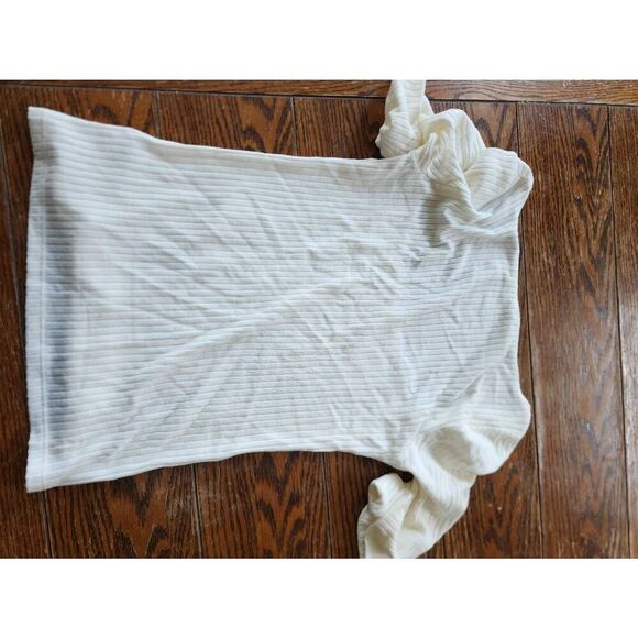 Reformation Leanne  knit top ribbed square neck  top Size S - Picture 4 of 4